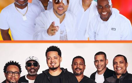 Grupo Molejo e Revela&ccedil;&atilde;o (abaixo).