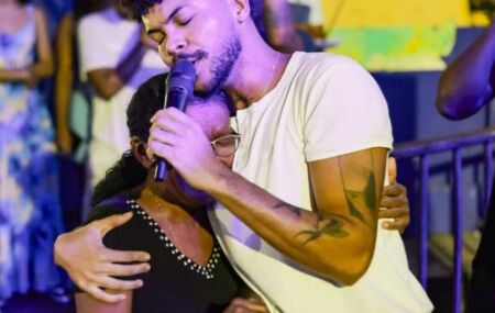 Jess&eacute; Aguiar em show no Maranh&atilde;o.