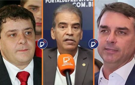 Lulinha, Feitosa e Fl&aacute;vio.