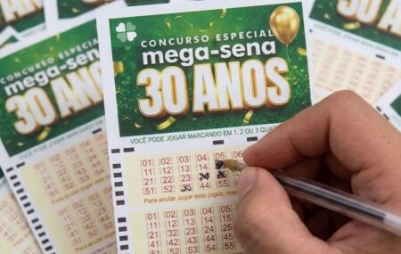 Mega-Sena 30 anos. 