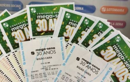 Mega-Sena 30 anos.