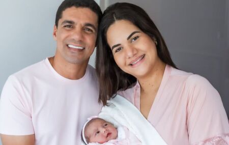 Nasce a filha da prefeita de Olinda Mirella Almeida.