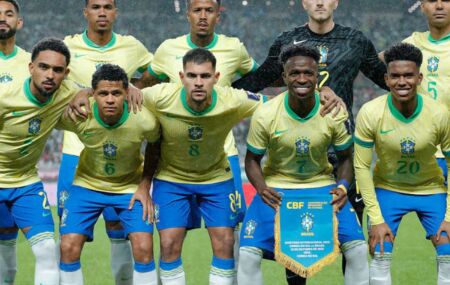 Sele&ccedil;&atilde;o Brasileira em amistoso da Data Fifa.