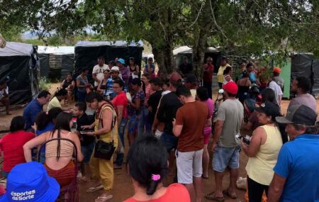 Ocupa&ccedil;&atilde;o do MST em Gravat&aacute;.