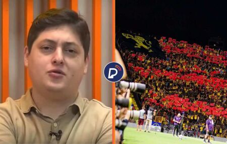 Rep&oacute;rter critica torcida do Sport.