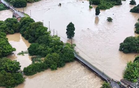 Rio em Pernambuco.