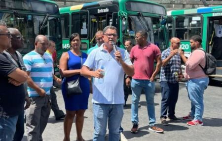 Greve de Rodoviarios em Salvador
