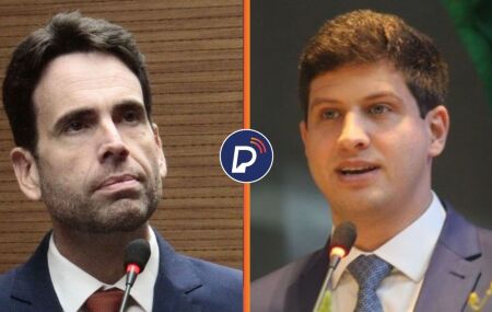 Vereador Eduardo Moura e o ex-prefeito do Recife, Jo&atilde;o Campos