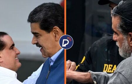 Alex Saab e Nicol&aacute;s Maduro 