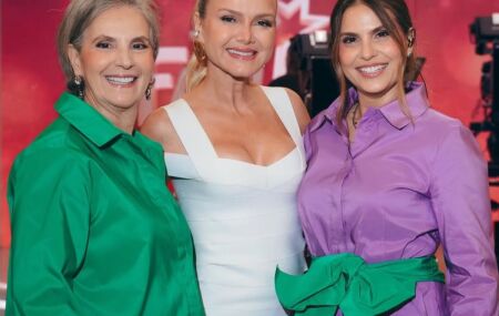 Sandra Barros, Eliana e Aline Barros.