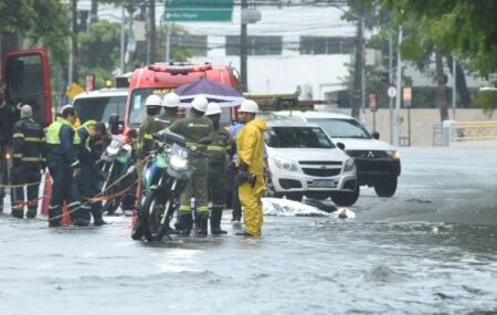 Chuva no Recife.