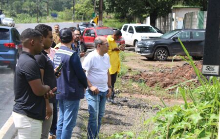 Prefeito Mano Medeiros acompanha trabalho na Opera&ccedil;&atilde;o Inverno 2026
