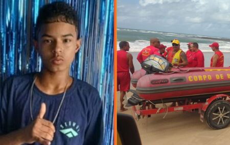 Adolescente desaparece ao entrar no mar da Praia do Paiva; bombeiros fazem buscas