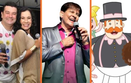 Andr&eacute; e Carla Rio, Adilson Ramos e Mundo Bita.