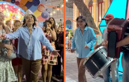 Artista viralizou no carnaval da cidade em intera&ccedil;&atilde;o com ambulante.
