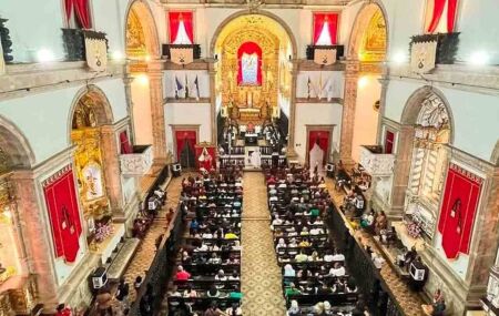 Bas&iacute;lica do Carmo, no Recife.