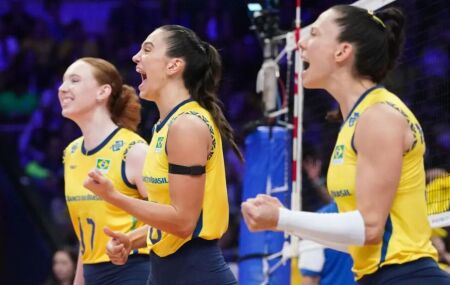 Estreia do Brasil na Liga das Na&ccedil;&otilde;es de Volei Feminina 2026: hor&aacute;rio e onde assistir