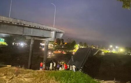Ponte que custou R$ 36 milh&otilde;es desaba pouco mais de 2 anos ap&oacute;s inaugura&ccedil;&atilde;o no Acre