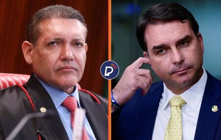 Presidente do TSE barra divulga&ccedil;&atilde;o de pesquisa que mostrava queda de Fl&aacute;vio Bolsonaro