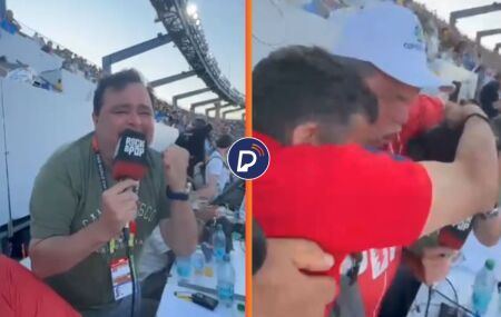 Equipe de r&aacute;dio paraguaia vai &agrave;s l&aacute;grimas com classifica&ccedil;&atilde;o hist&oacute;rica na Copa do Mundo