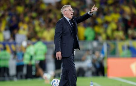 Carlo Ancelotti, t&eacute;cnico da Sele&ccedil;&atilde;o Brasileira.