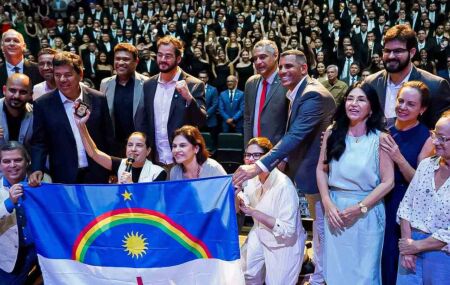 C&eacute;sar Ramos participa de solenidade do Juntos pela Seguran&ccedil;a.
