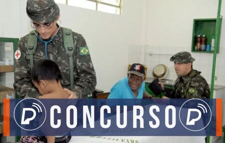 Concurso do Ex&eacute;rcito para sa&uacute;de. 