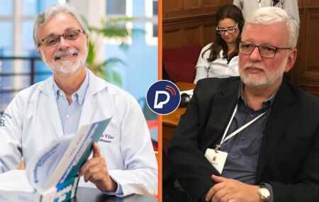 Dr L&uacute;cio Vilar e  Dr Ruy Lyra. 