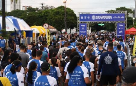 Corrida Guararapes, organizada pela Pol&iacute;cia Militar de Pernambuco. 