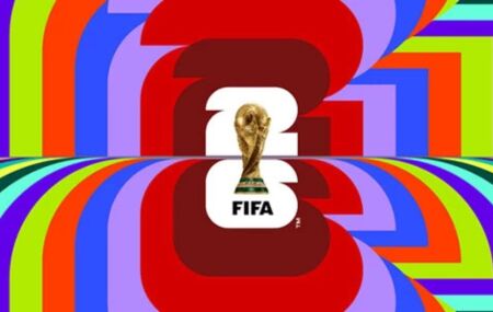 Logo oficial da Copa do Mundo de 2026.