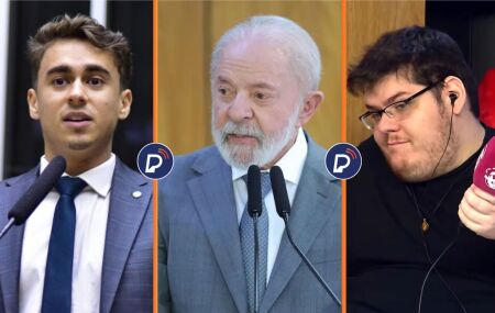 Nikolas Ferreira, Lula e Casimiro Miguel