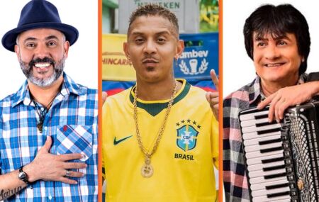 Geraldinho Lins, Mc Tr&oacute;ia e Novinho da Para&iacute;ba.