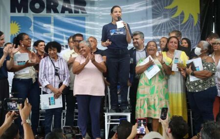 Governadora Raquel Lyra durante agenda no Grande Recife.