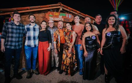 Governadora Raquel Lyra no S&atilde;o Jo&atilde;o de Salgueiro.