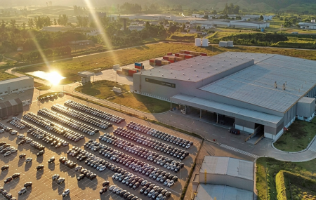 fabrica da JLR(Jaguar LandRover) no Rio de Janeiro.