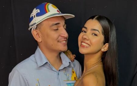 Jo&atilde;o Gomes e a esposa, Ary Mirelle.