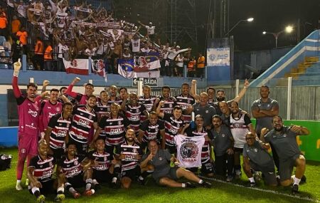 Jogadores do Santa Cruz.