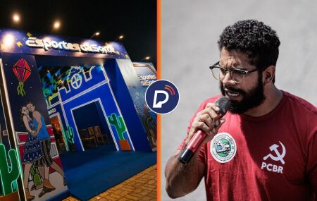 Jones Manoel falando das Bets no Recife 