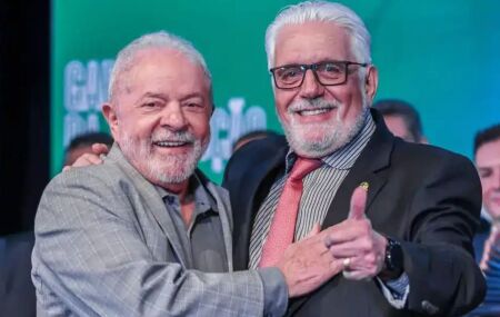 Lula e Jaques Wagner.
