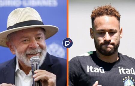 Lula e Neymar.