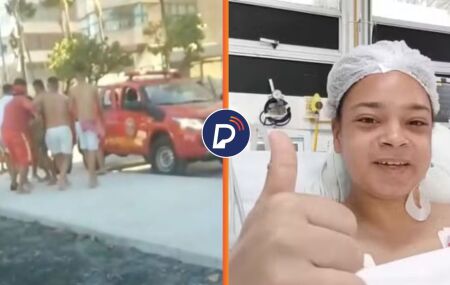 Marcela Vit&oacute;ria de Lima Santos, de 19 anos, que sofreu ataque de tubar&atilde;o. 
