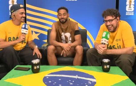 Matheus Cunha em entrevista na Caz&eacute;TV.