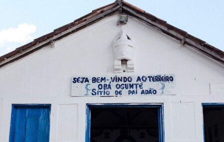 Memorial Il&ecirc; do Terreiro Ob&aacute; Ogunt&eacute; no S&iacute;tio da Pai Ad&atilde;o, no Recife.