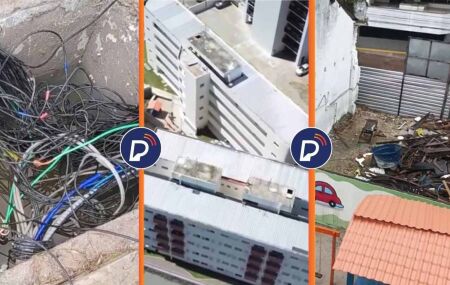 Moradores denunciam descaso em habitacional no Recife.