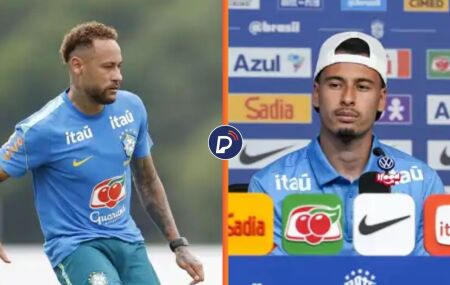Neymar e Gabriel Martinelli.