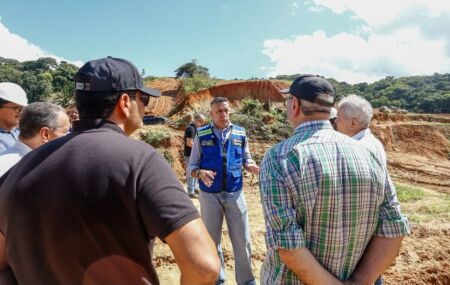 Obra da Barragem Engenho Pereira avan&ccedil;a.