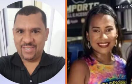 Policial Civil Jefferson Costa tinha 54 anos e Deuziana Silva, 33.