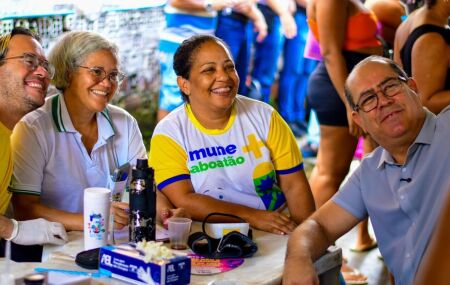 Prefeito Mano Medeiros participa da 'Caranava Jaboat&atilde;o da Gente'. 