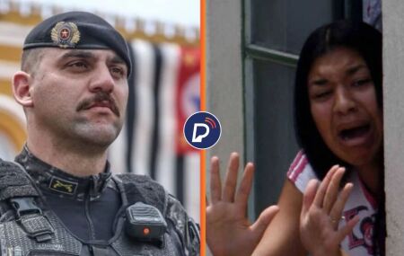 Primeiro-tenente Ronickson Pimentel dos Santos e Elo&aacute; Pimentel.
