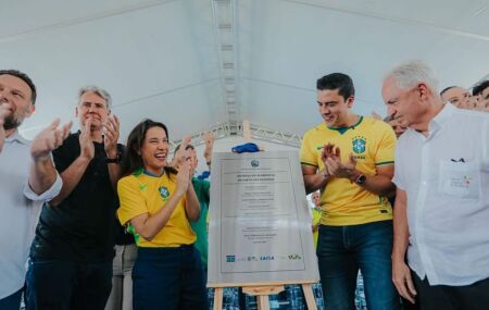 Raquel Lyra durante agenda em Caruaru.